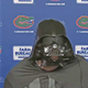 Florida coach Dan Mullen, dressed as a fictional character who famously killed children.
